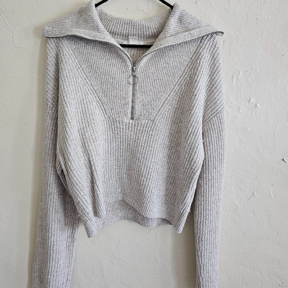 Turtle Neck Zip Up
